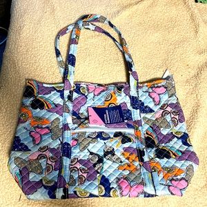 Vera Bradley Vera Tote Retired NWT Butterfly By